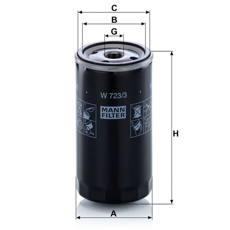 MANN-FILTER Engine Oil Filter