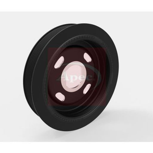 Apec Crank Shaft Belt Pulley fits Renault Espace V 2015-2023 1.6