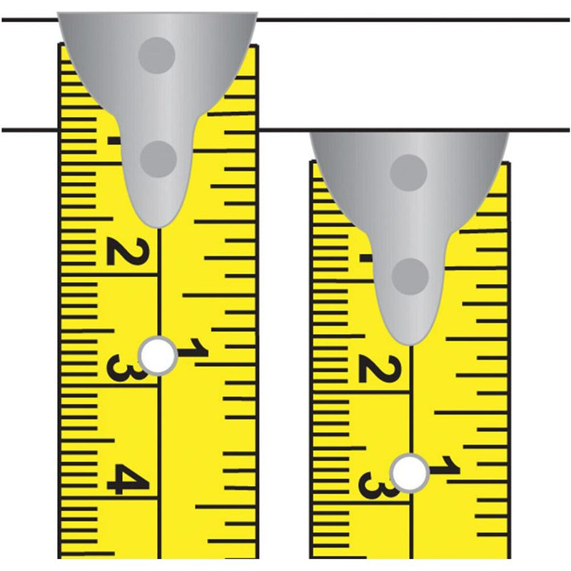 Silverline Hi-Vis Contour Tape 5m / 16ft x 19mm Silverline - Dynamic Drive