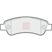 Apec Rear Brake Pad Set fits Citroën Relay III 2006-2020 2.2 3.0