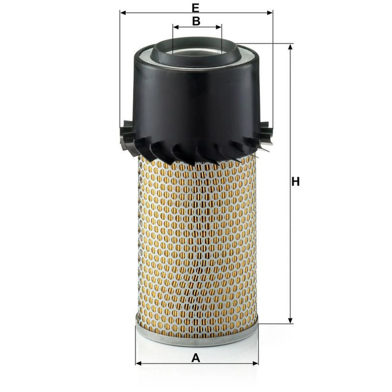 MANN-FILTER Engine Air Filter fits Nissan L-Serie 1995-2000 35.085 50.095