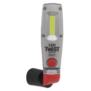 Sealey Rechargeable Inspection Lamp 360 Twist 8W COB LED Light 1000 Lumens Torch Sealey  - Dynamic Drive