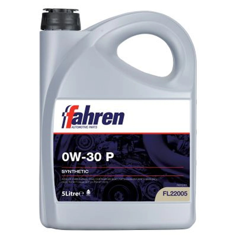 Fahren Engine Full Synthetic Oil 5L C2 0W-30 fits Chrysler 300C 2005-2012 3.0