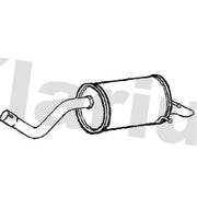 Klarius Box With Tail Pipe Rear fits Renault Captur I 2013-2019 1.5