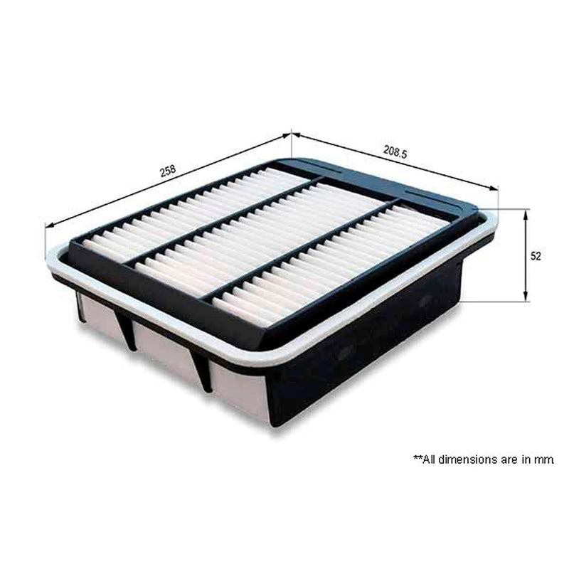 Comline Engine Air Filter fits Mitsubishi Grandis 2005-2010 2.0