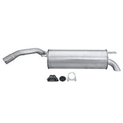Hella End Silencer Rear fits Fiat Bravo II 2006-2014 1.4 1.6 1.9