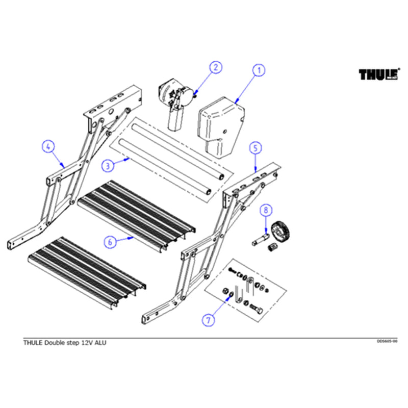 Thule REPAIR KIT PINION DOUBLE STEP - 1500602282