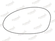 Summit Heated Base Plate With Blind Spot Mirror Glass fits BMW 1 Series 04 to 10 LHS Summit - Bars 4 Cars