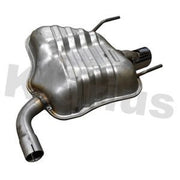 Klarius Box With Tail Pipe Right Rear fits Alfa Romeo 159 2005-2012 1.8 2.2 2.4