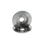 Bosch 2 x Solid Front Brake Discs 0986479432-x2