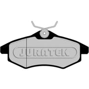 Juratek Front Brake Pad Set fits Citroën C2 2003-2012 1.1 1.4