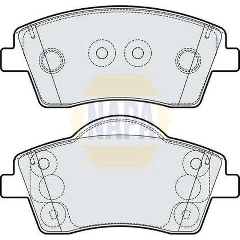 NAPA Front Brake Pad Set fits Volvo XC40 2018-2022