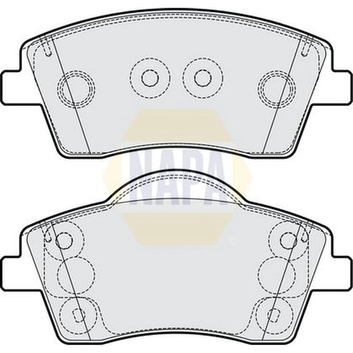 NAPA Front Brake Pad Set NBP1909