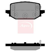 Apec Rear Brake Vented Discs & Pads fits Nissan X-Trail IV 2022 on 1.5