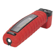 Sealey Rechargeable 360 Inspection Light 14 SMD LED & 3W SMD LED Red Lithium-ion Sealey - Dynamic Drive