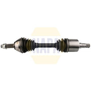 NAPA CV Drive Shaft Driveshaft Front Left fits Nissan Qashqai I 2007-2013