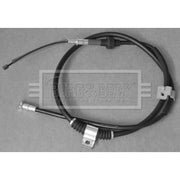 Borg & Beck Handbrake Cable Right Rear BKB3451