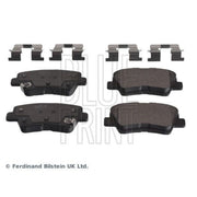 Blue Print Front & Rear Brake Discs & Pads fits Kia Soul II 2014-2018 1.6 2.0