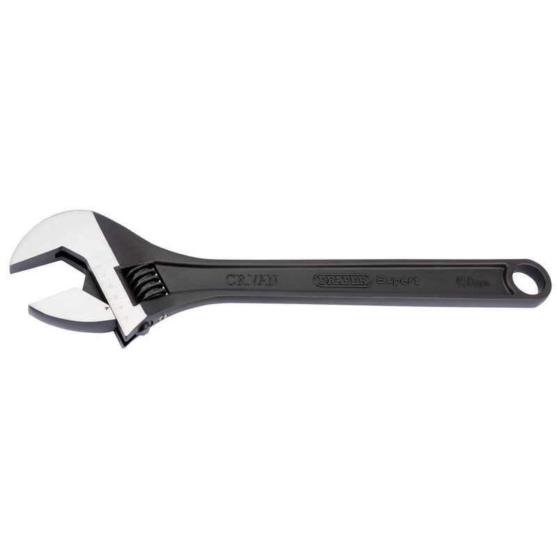 Draper Crescent-Type Adjustable Wrench with Phosphate Finish, 450mm 52684 Draper - Dynamic Drive