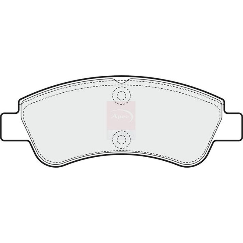 Apec Front & Rear Brake Discs & Pads fits Citroën C4 Cactus 2019 on