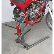 Sealey Single Post Hydraulic Motorcycle Lift 450kg Capacity MCL500 Sealey - Dynamic Drive