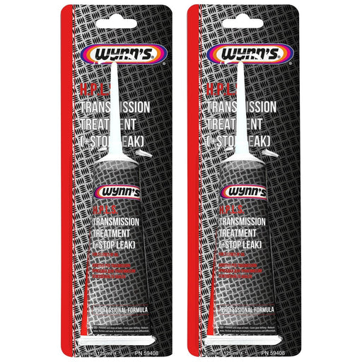 2x Wynns HPLS Gearbox Transmission Differential Oil Lowers Friction Noise Stop Leak Wynns - NN4 Online 