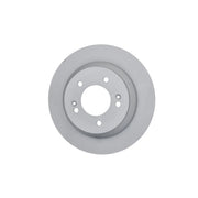 Bosch 2 x Solid Brake Discs fits Kia Carens IV 2013-2018 1.6 1.7 2.0