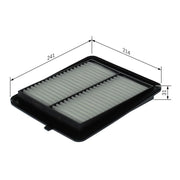 Bosch Engine Air Filter fits Suzuki Jimny Closed Off-Road Vehicle 2018-2019 1.5