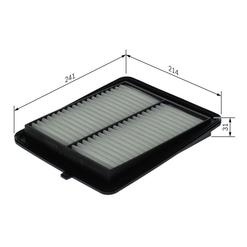 Bosch Engine Air Filter fits Suzuki Jimny Closed Off-Road Vehicle 2018-2019 1.5
