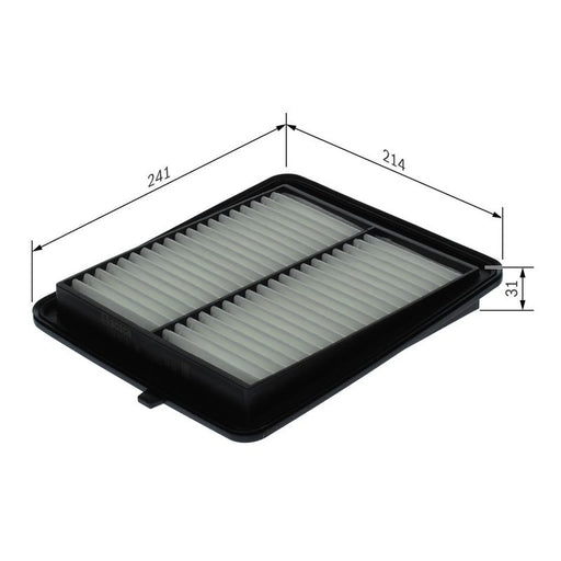 Bosch Engine Air Filter fits Suzuki Jimny Closed Off-Road Vehicle 2018-2019 1.5