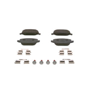Bosch Front & Rear Pads fits Lancia Thesis 2003-2009 2.4
