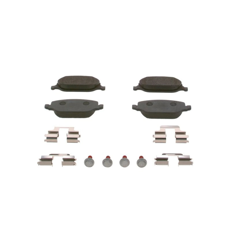 Bosch Front & Rear Pads fits Lancia Thesis 2003-2009 2.4