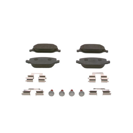 Bosch Front & Rear Pads fits Lancia Thesis 2003-2009 2.4