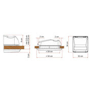Fiamma Rooflight Vent 28 F Crystal Fiamma - Dynamic Drive