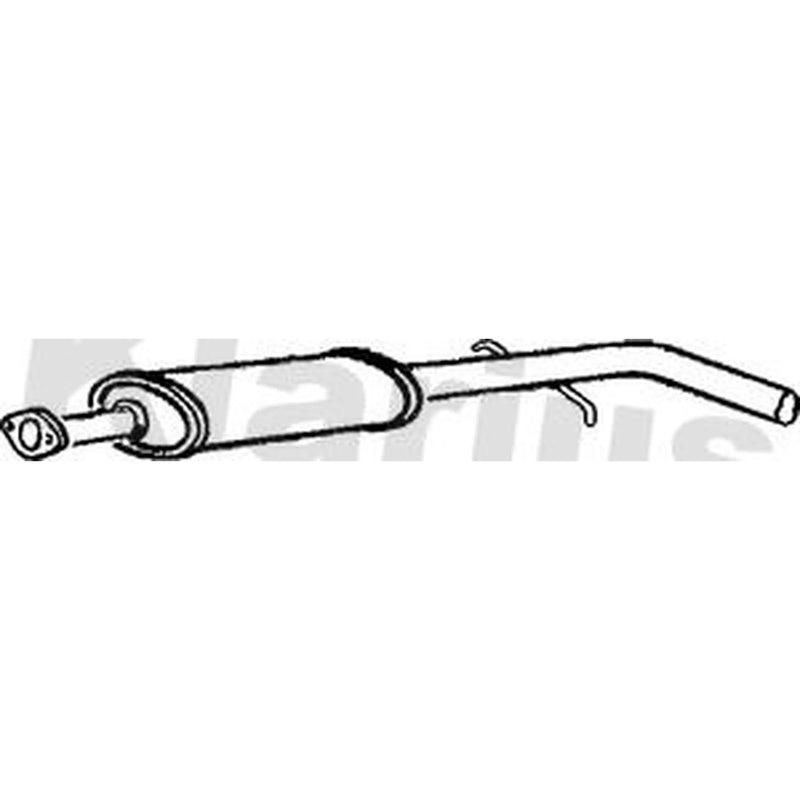 Klarius Box With Centre Pipe Centre fits Rover 100 / Metro 1990-1998