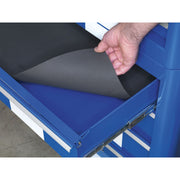Sealey Retro Style Extra-Wide Topchest & Rollcab Combination 10 Drawer Blue/Whit Sealey - Dynamic Drive