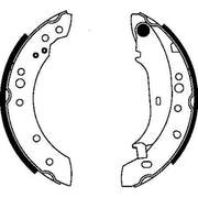 Mintex Brake Shoe Set Axle Kit fits Renault Twingo II 2007-2014 1.2 1.5