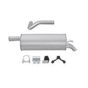 Hella End Silencer Rear fits Seat Ibiza 2002-2009 1.4 1.9