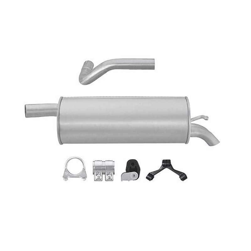 Hella End Silencer Rear fits Seat Ibiza 2002-2009 1.4 1.9