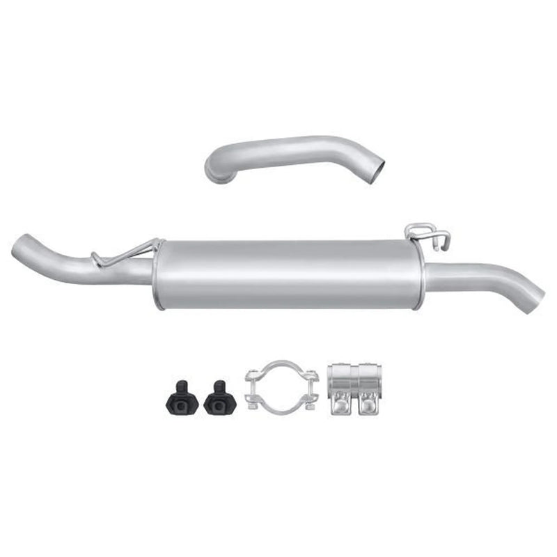 Hella End Silencer Rear fits Renault 19 1988-1996 1.7 1.8