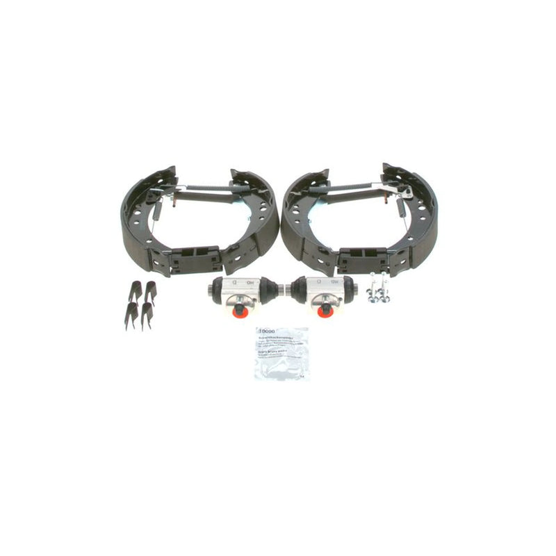 Bosch Brake Shoe Set Axle Kit fits Mitsubishi Colt VI 2004-2012 1.1 1.3 1.5