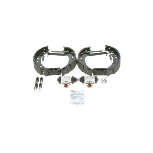 Bosch Brake Shoe Set Axle Kit fits Mitsubishi Colt VI 2004-2012 1.1 1.3 1.5