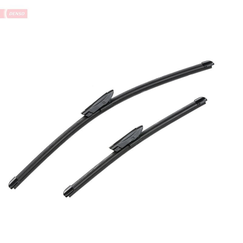 Denso Front & Rear Wiper Blade Set fits Renault Twingo III 2014-2024 0.9 1.0