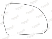 Summit Stick-On Standard Mirror Glass fits Audi A3, A4, A5, A6 Skoda Octavia RHS Summit - Bars 4 Cars