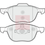Apec Front Brake Vented Discs & Pads fits Volvo C30 2006-2012 1.6 1.8 2.0 2.4