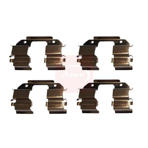 Apec Brake Pad Accessory Fitting Kit Front fits Chevrolet Matiz 2005-2013