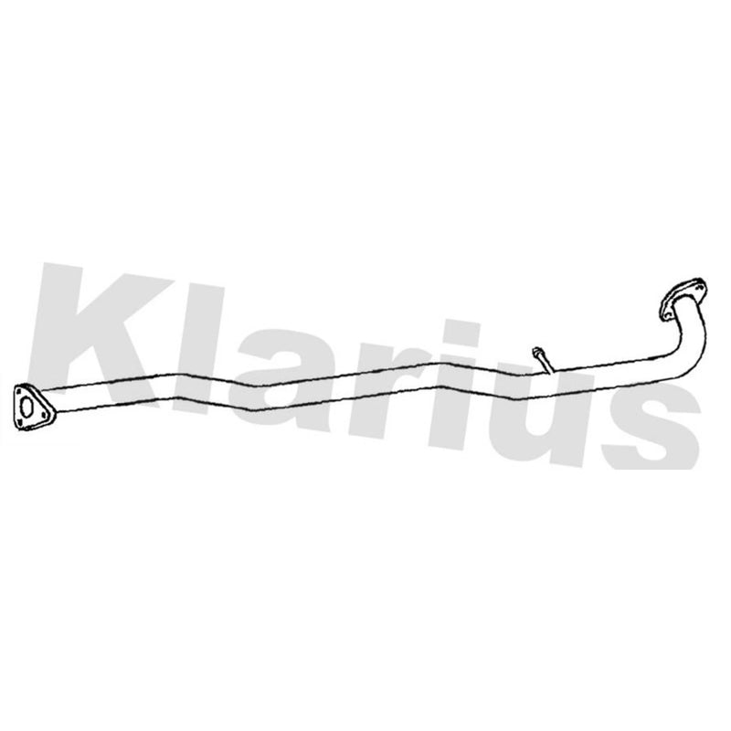 Klarius Exhaust Pipe OD fits Opel Antara A 2006-2011 2.0