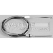 First Line Handbrake Cable Left Rear fits Renault Clio 1998-2016