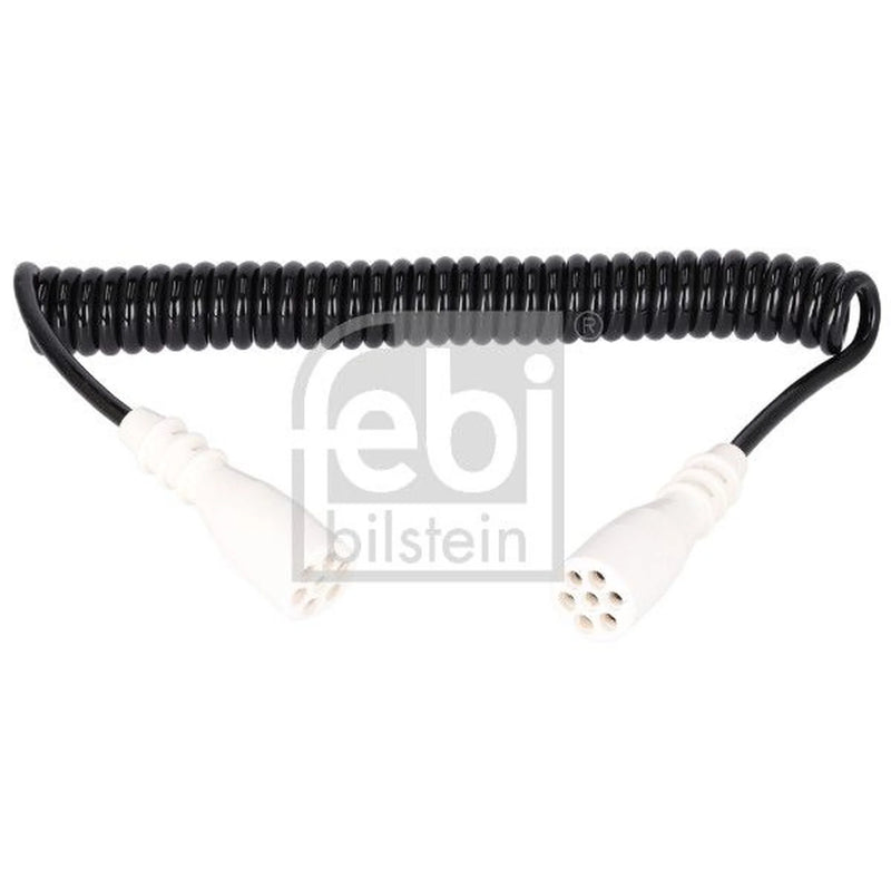 Febi Coiled Cable 7 Connectors 24V PU (Polyurethane) 40102