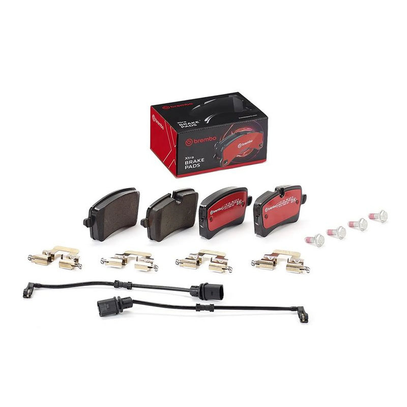 Brembo 4 x Rear Brake Pad Set fits Audi A5 2010-2017